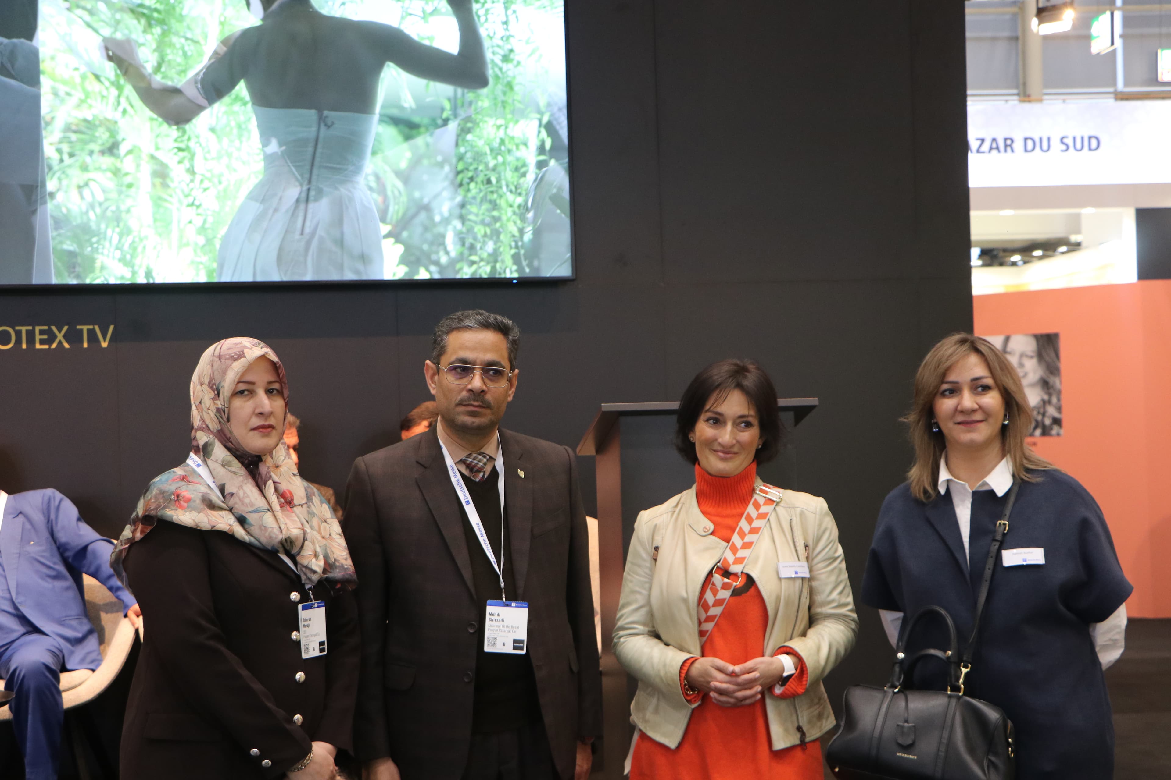 Holding pavilions abroad