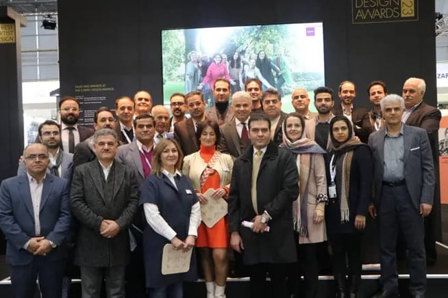 Pavilion of the Islamic Republic of Iran at Demotex Hannover 2023